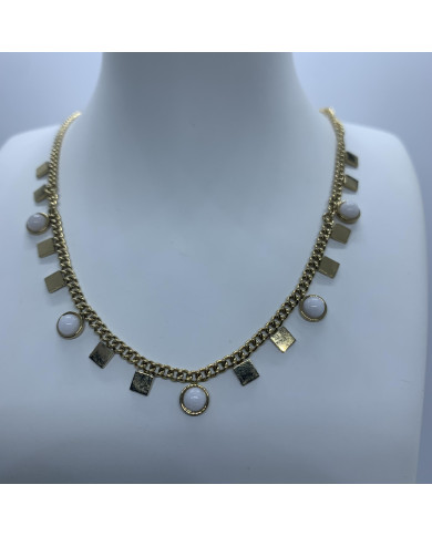 Collier Carré Perle