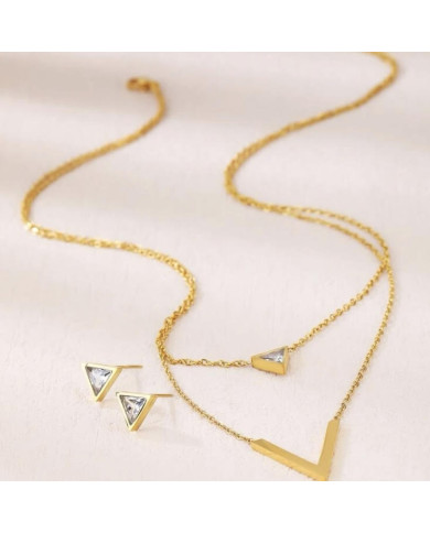 Coffret Strass Triangle