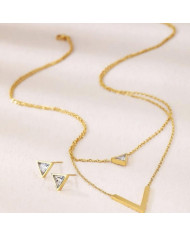 Coffret Strass Triangle