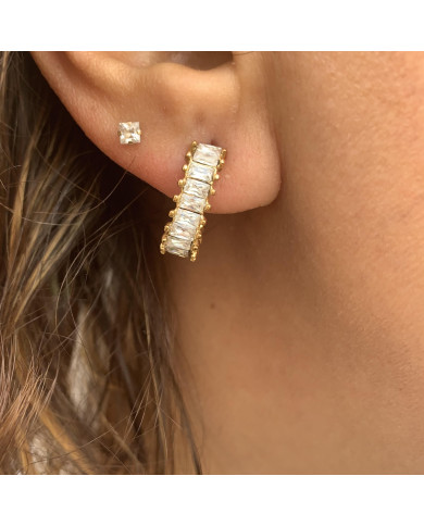 Boucles D'oreilles Jade