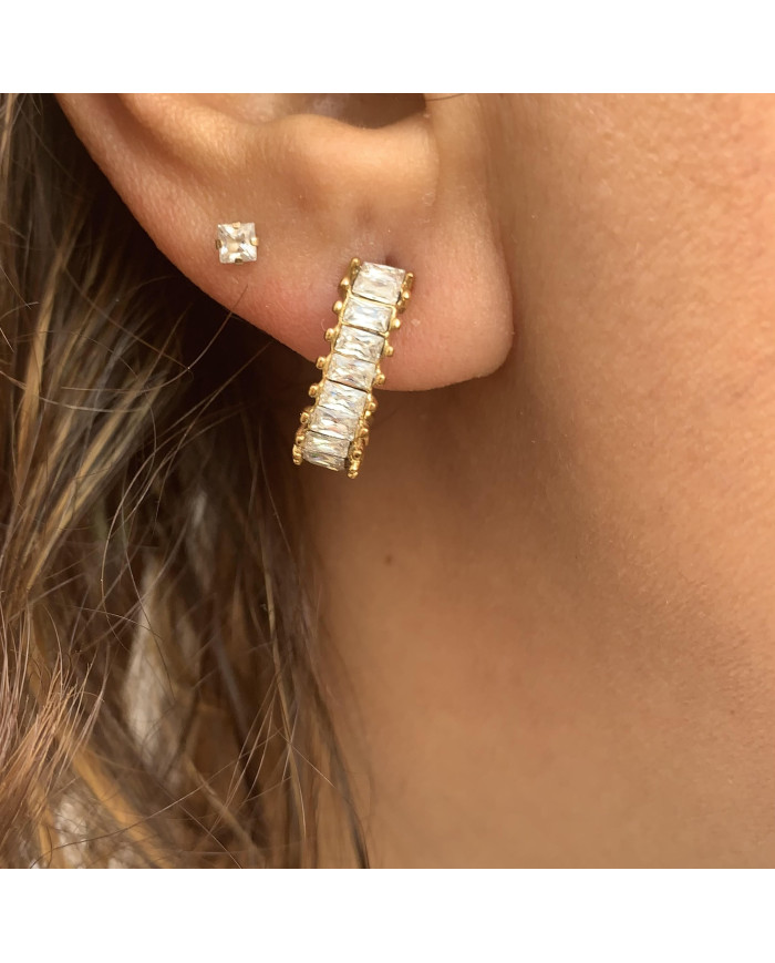 Boucles D'oreilles Jade